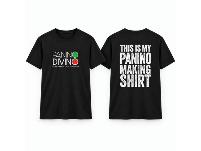 Panino Making Shirt Black.