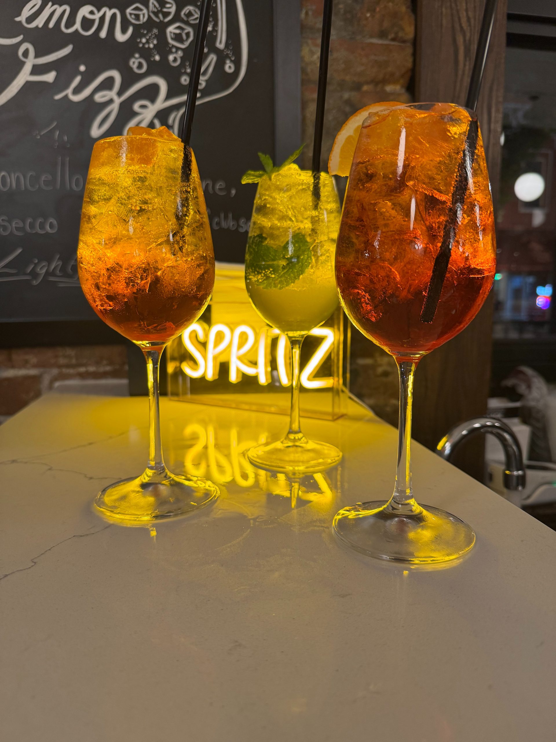 Wines and classic spritzes
